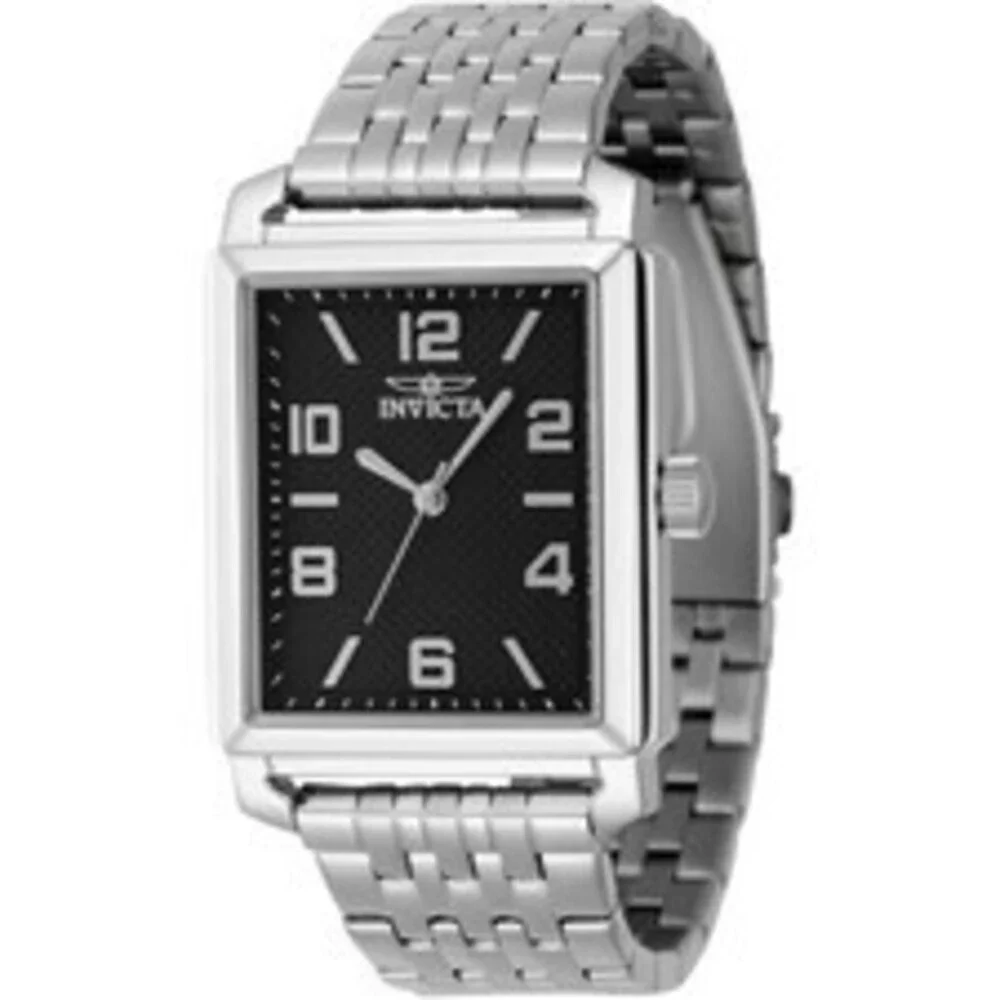 NWT Invicta 46659  Vintage | 3-Hand | Black | Men's Watch